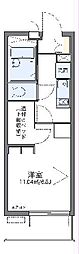 レオパレス千種 1Kの間取図画像