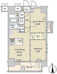 間取図画像 1SLDK