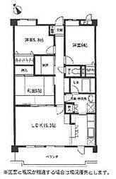 豊橋鉄道渥美線 小池駅 徒歩20分の賃貸マンション 1階3LDKの間取り