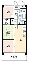 コーラルリーフ志木 3LDKの間取図画像