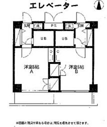 アトーレ東大門 ワンルームの間取図画像