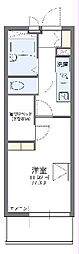 レオパレスTOMATO3 1Kの間取図画像