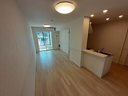 JR常磐線 友部駅 徒歩17分の賃貸アパート 1階1LDKのリビング/ダイニング