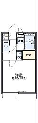 レオパレスユーカ 1Kの間取図画像