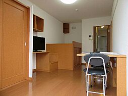 レオパレス唐池公園 201 2階1Kのリビング/ダイニング