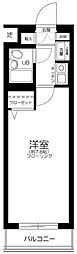 日神パレステージ三軒茶屋 1Kの間取図画像