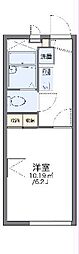 レオパレスサン2 1Kの間取図画像