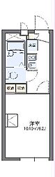 レオパレスＡｃｃｅｓｓ 2階1Kの間取り