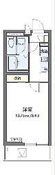 モンタニャレドンダ 1Kの間取図画像