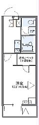 レオパレスグリーンパイン松本 1Kの間取図画像