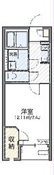 レオネクストコージィーコート2 1Kの間取図画像