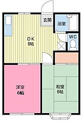間取図画像 2DK