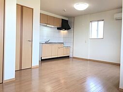 名鉄豊川線 諏訪町駅 徒歩16分の賃貸アパート 2階1LDKのリビング/ダイニング