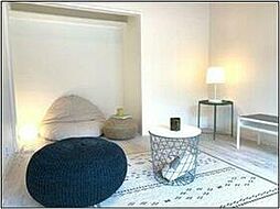 エスカイア100羽村第一 303 3階2DKのリビング/ダイニング