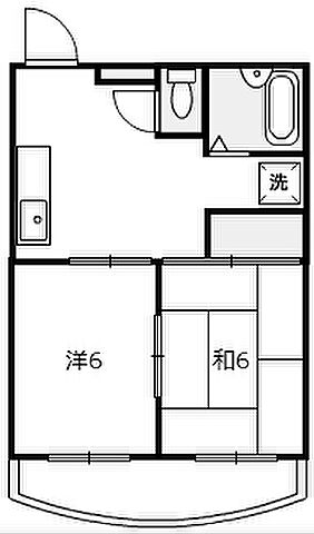 ホームズ 能見台ハイツ 2dk 賃料8 5万円 4階 39 賃貸マンション住宅情報