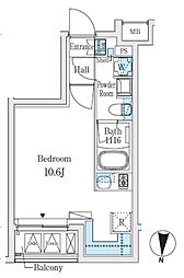 間取図画像 ワンルーム