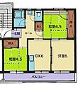 中島団地S-114階3.2万円