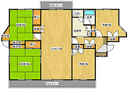 メゾン・ド・エスポワール 4LDKの間取図画像