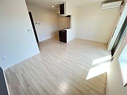 木更津市高柳字長須賀新築アパート 2階1LDKのリビング/ダイニング