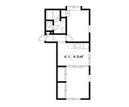 東京メトロ丸ノ内線 茗荷谷駅 徒歩7分の賃貸アパート 1階1LDKの間取り