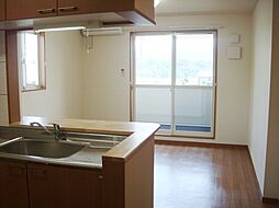 JR吾妻線 中之条駅 徒歩5分の賃貸アパート 2階2LDKのリビング/ダイニング