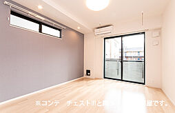 名鉄名古屋本線 新安城駅 徒歩4分の賃貸アパート 2階1Kのリビング/ダイニング