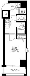 都営三田線 巣鴨駅 徒歩2分の賃貸マンション 7階1Kの間取り
