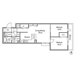 アルタイル千里中央 1階