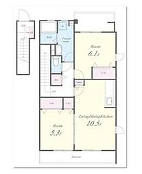 大阪モノレール彩都線 彩都西駅 徒歩14分 2階/-