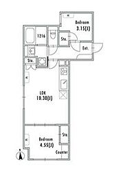 間取図画像 1SLDK