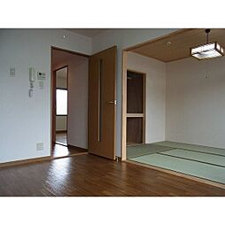 JR関西本線 井田川駅 4.5kmの賃貸アパート 1階2DKのリビング/ダイニング