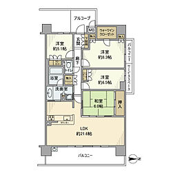 ジオ彩都いぶきの森 5階/521