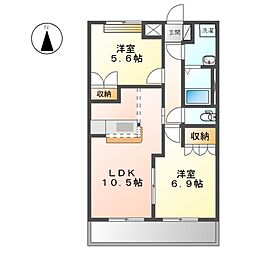 丹荘駅 5.6万円