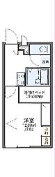 レオパレスRSC 1Kの間取図画像