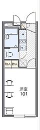 レオパレスSONNOU 1Kの間取図画像