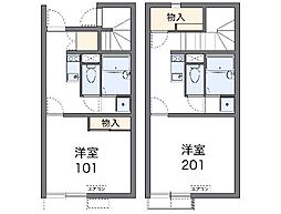 レオネクスト本星崎駅前 101 1階1Kの間取り