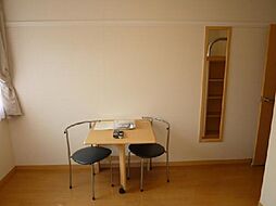 四日市あすなろう 日永駅 徒歩5分の賃貸アパート 1階1Kのリビング/ダイニング