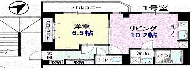 ホームズ でお部屋探し ｊｒ総武線 小岩駅 徒歩23分 1ldk 賃料8 3万円 3階 42 75 賃貸マンション住宅情報 物件番号 取扱い不動産会社 ハウスコム株式会社 青砥店