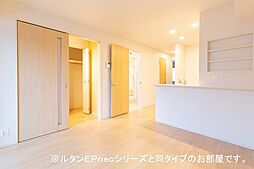 大阪モノレール本線 少路駅 徒歩17分の賃貸アパート 1階2LDKのリビング/ダイニング