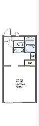 レオパレスシャルマン 1Kの間取図画像