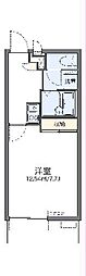レオパレスグランディールK 1Kの間取図画像