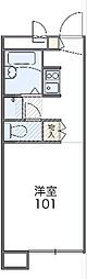レオパレスステラ 1Kの間取図画像
