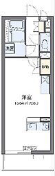 ミランダフェリーチェ ワンルームの間取図画像