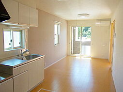 関東鉄道竜ヶ崎線 竜ヶ崎駅 3.7kmの賃貸アパート 1階1LDKのリビング/ダイニング