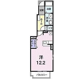 ローレル藤沢 ワンルームの間取図画像