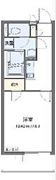 クレイノベラカーサ 1Kの間取図画像