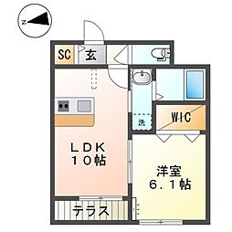 阪急千里線 豊津駅 徒歩8分 1階/-