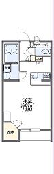 レオパレスメルベーユ 1Kの間取図画像