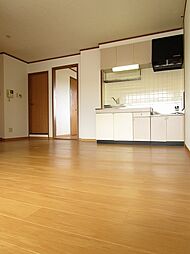 JR水戸線 笠間駅 バス5分 市民体育館入口下車 徒歩8分の賃貸アパート 2階2LDKのリビング/ダイニング