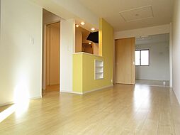 JR常磐線 友部駅 バス6分 友部自動車学校下車 徒歩6分の賃貸アパート 1階1LDKのリビング/ダイニング